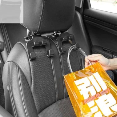 Ghế Ngồi Ô Tô CORED Đen: Tựa Đầu, Móc Treo Đa Năng, Giá Đỡ, Lưu Trữ Túi Xách, Giá Ưu Đãi 33.330₫