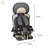 Ghế ngồi ô tô trẻ em mềm êm, đệm an toàn, phụ kiện chèn, giá giảm 206.280 VND 8