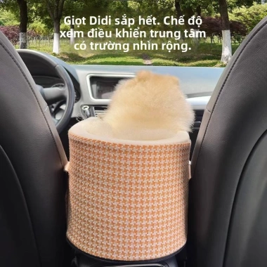 Ghế Ngồi Trung Tâm An Toàn cho Thú Cưng Nhỏ - Đệm Xe Du Lịch, Ghế Trước Tiện Lợi, Giá ưu đãi 367.869 VND 4