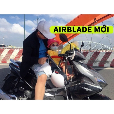 Ghế ngồi xe Airblade 2.014-2.024 cho bé - Ga xếp gấp gọn, an toàn, giá ưu đãi 205.100 VND 5 Ghế ngồi xe Airblade 2.014-2.024 cho bé - Ga xếp gấp gọn, an toàn, giá ưu đãi 205.100 VND 5