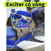 Ghế Ngồi Xe Máy EXCITER Inox Có Vòng, Tựa, Gác Chân, Yên Nệm An Toàn Cho Bé - Giá 210.000đ 3