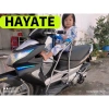 Ghế ngồi xe máy Hayate cho bé – Ghế ga xếp sắt sơn tĩnh điện, gấp gọn, an toàn, giá ưu đãi