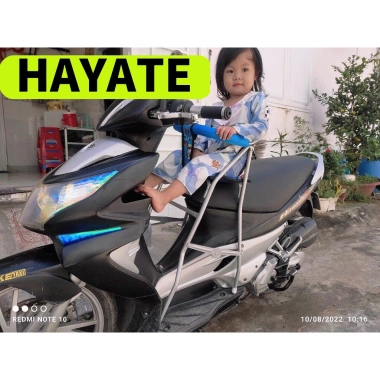 Ghế ngồi xe máy Hayate cho bé – Ghế ga xếp sắt sơn tĩnh điện, gấp gọn, an toàn, giá ưu đãi Ghế ngồi xe máy Hayate cho bé – Ghế ga xếp sắt sơn tĩnh điện, gấp gọn, an toàn, giá ưu đãi
