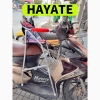 Ghế ngồi xe máy Hayate cho bé – Ghế ga xếp sắt sơn tĩnh điện, gấp gọn, an toàn, giá ưu đãi 4