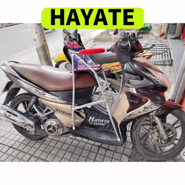 Ghế ngồi xe máy Hayate cho bé – Ghế ga xếp sắt sơn tĩnh điện, gấp gọn, an toàn, giá ưu đãi 5 Ghế ngồi xe máy Hayate cho bé – Ghế ga xếp sắt sơn tĩnh điện, gấp gọn, an toàn, giá ưu đãi 5