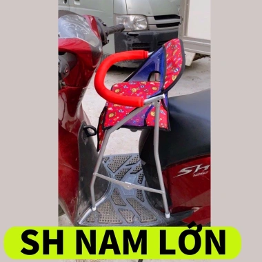 Ghế ngồi xe máy tay ga SH NAM SH LỚN cho bé - Xếp gấp gọn, sắt sơn tĩnh điện, an toàn, giá 193.380₫ 7