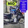 Ghế ngồi xe MIO cho bé - ghế ga xếp sơn tĩnh điện gấp gọn, an toàn, 205.100 VND