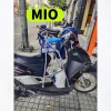 Ghế ngồi xe MIO sắt sơn tĩnh điện xám có dây đai 100x4cm – An toàn và tiện lợi cho bé 6