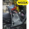 Ghế ngồi xe NOZZA sắt sơn tĩnh điện xám cho bé + dây đai 100x4cm - An toàn tiện lợi 4