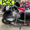 Ghế ngồi xe PCX sắt tĩnh điện xám cho bé + dây đai 100x4cm - 226.800 VND 4