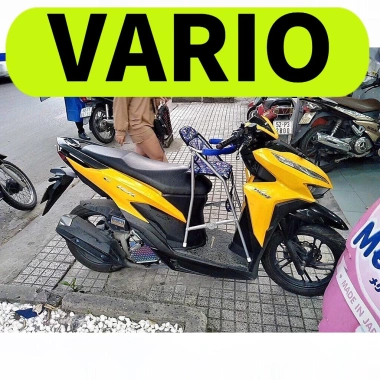 Ghế ngồi xe Vario sắt sơn tĩnh điện xám có dây đai 100x4cm - Giá 226.800 VND 4