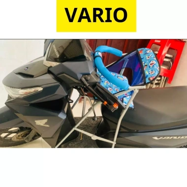 Ghế ngồi xe Vario sắt sơn tĩnh điện xám có dây đai 100x4cm - Giá 226.800 VND 8