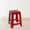 Ghế nhựa cao QUI PHÚC mặt bông combo 4-6-10, chắc chắn, chống trượt, tiện lợi, bền màu - Giá ưu đãi 226.320₫ 2