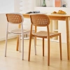 Ghế Nhựa Đúc Nguyên Khối Tựa Lưng Cao Xếp Chồng Mặt Lưới Đan Mây Giá 299.000₫ 4