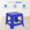 Ghế nhựa lùn Super QUI PHÚC combo 4-6 ghế, chân chống trượt, chắc chắn, chống kẹt, phù hợp trường học, giảm giá 16% 3