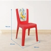 Ghế nhựa tựa lưng Jumbo QUI PHÚC combo 4-6-10, size trung, chống kẹt, chắc chắn, bền màu, an toàn - 344.400₫ 2