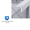 Ghế nhựa tựa lưng Jumbo QUI PHÚC combo 4-6-10, size trung, chống kẹt, chắc chắn, bền màu, an toàn - 344.400₫ 6
