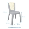 Ghế nhựa tựa lưng Jumbo QUI PHÚC combo 4-6-10, size trung, chống kẹt, chắc chắn, bền màu, an toàn - 344.400₫ 8