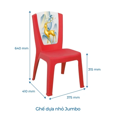 Ghế nhựa tựa lưng Jumbo QUI PHÚC nhỏ 4-6-10 chống kẹt chắc chắn bền an toàn 7 Ghế nhựa tựa lưng Jumbo QUI PHÚC nhỏ 4-6-10 chống kẹt chắc chắn bền an toàn 7