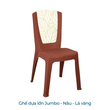 Ghế nhựa tựa lưng Jumbo QUI PHÚC size lớn, combo 4-6-10, chống kẹt, chắc chắn, bền màu, an toàn - Giá 596.960₫ 12