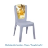 Ghế nhựa tựa lưng Jumbo QUI PHÚC size lớn, combo 4-6-10, chống kẹt, chắc chắn, bền màu, an toàn - Giá 596.960₫ 13