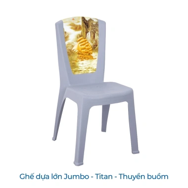 Ghế nhựa tựa lưng Jumbo QUI PHÚC size lớn, combo 4-6-10, chống kẹt, chắc chắn, bền màu, an toàn - Giá 596.960₫ 13