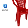 Ghế nhựa tựa lưng QUI PHÚC combo 4-6-10, lưng lưới an toàn, chắc chắn, chống trượt, thoải mái – 360.800₫ 4