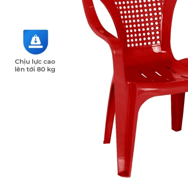 Ghế nhựa tựa lưng QUI PHÚC combo 4-6-10, lưng lưới an toàn, chắc chắn, chống trượt, thoải mái – 360.800₫ 4