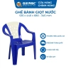 Ghế nhựa tựa lưng QUI PHÚC combo 4,6,10 - lưng giọt nước, chống trượt, thoải mái, 419.840 VND 7