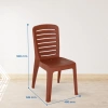 Ghế nhựa tựa lưng Ruby QUI PHÚC cỡ lớn, combo 4/6/10, chân chống trượt, dùng cho gia đình, nhà hàng, quán ăn 2