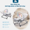 Ghế Nhún iiko Bấp Bênh cho Bé – Phát Nhạc, Kích Thích Thính Giác, Vải Thoáng Khí, 431.570₫