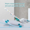 Ghế Nhún iiko Bấp Bênh cho Bé – Phát Nhạc, Kích Thích Thính Giác, Vải Thoáng Khí, 431.570₫ 4