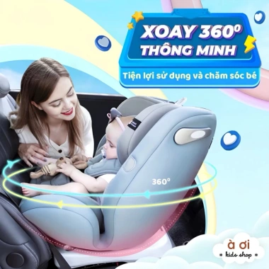 Ghế ô tô trẻ em 360 an toàn, tiện lợi - đồng hành mọi hành trình, giá ưu đãi 1.99 triệu