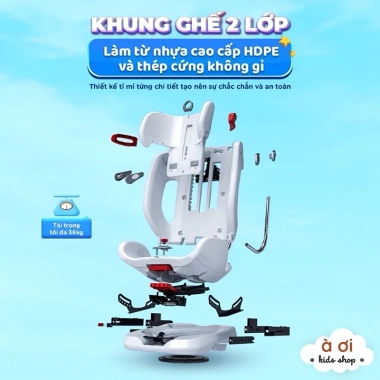 Ghế ô tô trẻ em 360 an toàn, tiện lợi - đồng hành mọi hành trình, giá ưu đãi 1.99 triệu