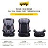 Ghế Ôtô Bé 2-trong-1 Booster Jovikids Tammy R44 Seatbelt 3 Điểm 9 Tháng-12 Tuổi Giá ưu đãi 2.145.000 VND 2