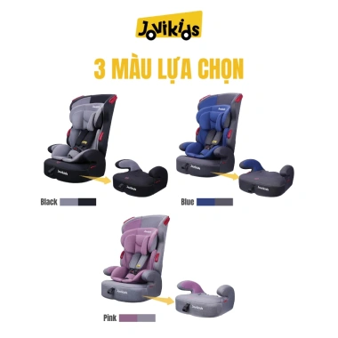 Ghế Ôtô Bé 2-trong-1 Booster Jovikids Tammy R44 Seatbelt 3 Điểm 9 Tháng-12 Tuổi Giá ưu đãi 2.145.000 VND 3 Ghế Ôtô Bé 2-trong-1 Booster Jovikids Tammy R44 Seatbelt 3 Điểm 9 Tháng-12 Tuổi Giá ưu đãi 2.145.000 VND 3