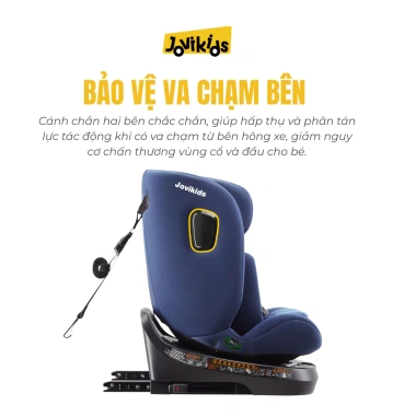 Ghế ôtô cho bé RANGER TT Jovikids - Xoay 360°, ISOFIX, i-Size R129, 0-12 tuổi - Giá ưu đãi 4.540.000₫ 3 Ghế ôtô cho bé RANGER TT Jovikids - Xoay 360°, ISOFIX, i-Size R129, 0-12 tuổi - Giá ưu đãi 4.540.000₫ 3