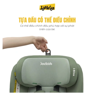 Ghế ôtô cho bé RANGER TT Jovikids - Xoay 360°, ISOFIX, i-Size R129, 0-12 tuổi - Giá ưu đãi 4.540.000₫ 5 Ghế ôtô cho bé RANGER TT Jovikids - Xoay 360°, ISOFIX, i-Size R129, 0-12 tuổi - Giá ưu đãi 4.540.000₫ 5