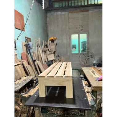Ghế Pallet Decor Gỗ Tự Nhiên 90x30 cm Cao 20 cm - Giảm Giá 599.000 VND