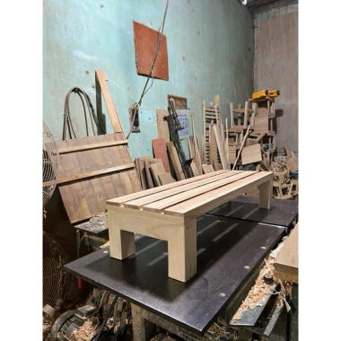 Ghế Pallet Decor Gỗ Tự Nhiên 90x30 cm Cao 20 cm - Giảm Giá 599.000 VND