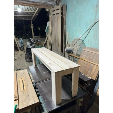 Ghế Pallet Gỗ Tự Nhiên 120x30 cao 40cm - Ghế Ban Công, Quán Ăn, Trà Tranh, Café, Giá ưu đãi 499.000₫ 2