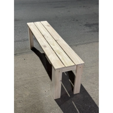 Ghế Pallet Gỗ Tự Nhiên 120x30 cao 40cm - Ghế Ban Công, Quán Ăn, Trà Tranh, Café, Giá ưu đãi 499.000₫ 9