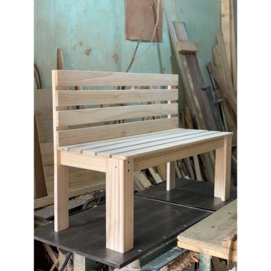 Ghế Pallet Gỗ Tự Nhiên 90x35 - Chịu Lực Tốt, Giá Ưu Đãi 650.000₫