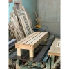 Ghế Pallet gỗ tự nhiên chân vuông 90x30x20cm - Giá ưu đãi 450.000₫ 2