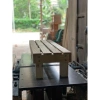 Ghế Pallet gỗ tự nhiên chân vuông 90x30x20cm - Giá ưu đãi 450.000₫ 7