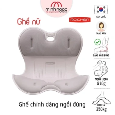 Ghế Roichen Chỉnh Dáng Hàn Quốc - Nhập Khẩu, phù hợp Nam Nữ Trẻ Em, Giá 690k giảm 138k