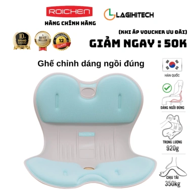 Ghế Roichen Hàn Quốc chỉnh dáng ngồi đúng - Giảm đau lưng, mỏi vai gáy, tránh gù, giá ưu đãi 812.000₫