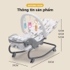 Ghế Rung Bé 3-18 Tháng, Chất Liệu Thoáng Khí, Khung 20kg, An Toàn, Giá 455k 3