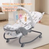 Ghế Rung Bé 3-18 Tháng, Chất Liệu Thoáng Khí, Khung 20kg, An Toàn, Giá 455k 10