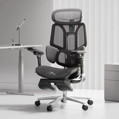 Ghế Sihoo A3 Doro C300 gác chân đen Trắng xám, công thái học, xoay 8,4 triệu 4